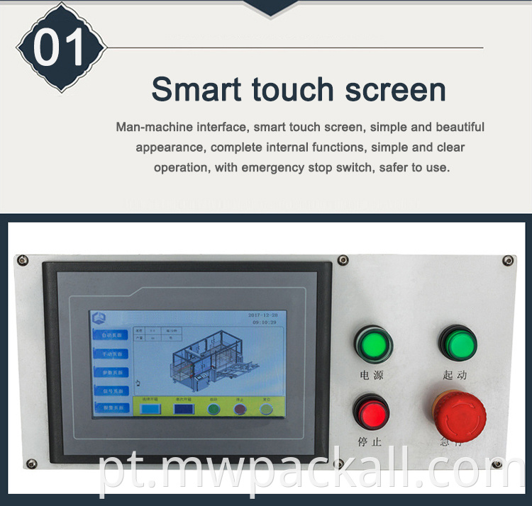 Máquina de montagem de caixa automática de abertura de caixa de embalagem e montagem de caixa